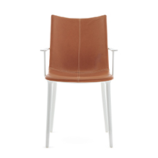 H.H.H. Leather Chair by Kartell Furniture Chairs